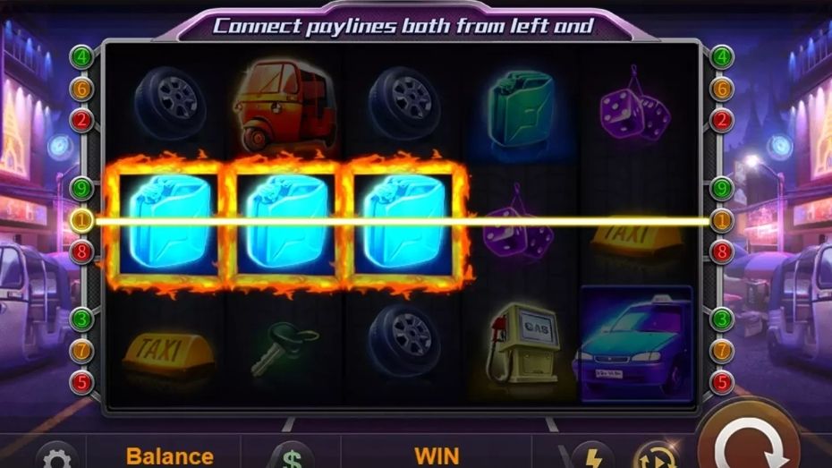 Slot Layout and Pay Lines