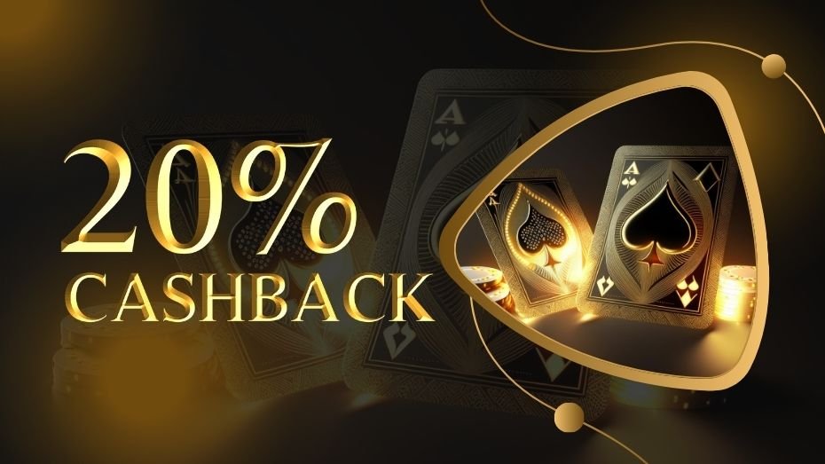 20% CASHBACK