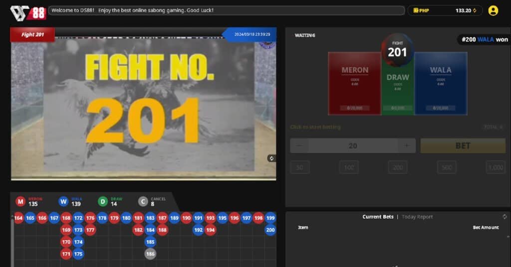 DS88 Cockfighting at Lodigame